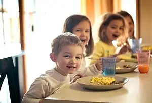 photo-of-children-eating-breakfast-kids-table-kitchen-faucets-reviews-the_looking for distributors